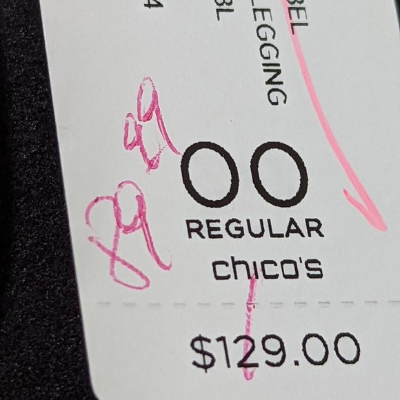 Chicos Black Label Faux-Leather Leggings - Picture 16 of 16